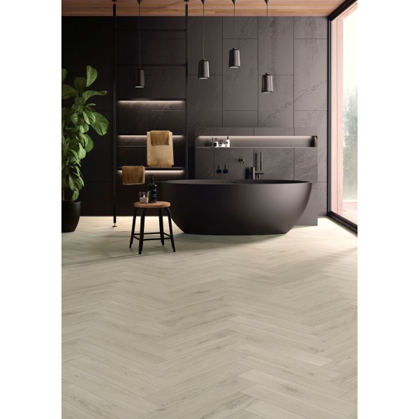 Sol Stratifié Bâton Rompu, 10mm : 902 Chêne ZINC