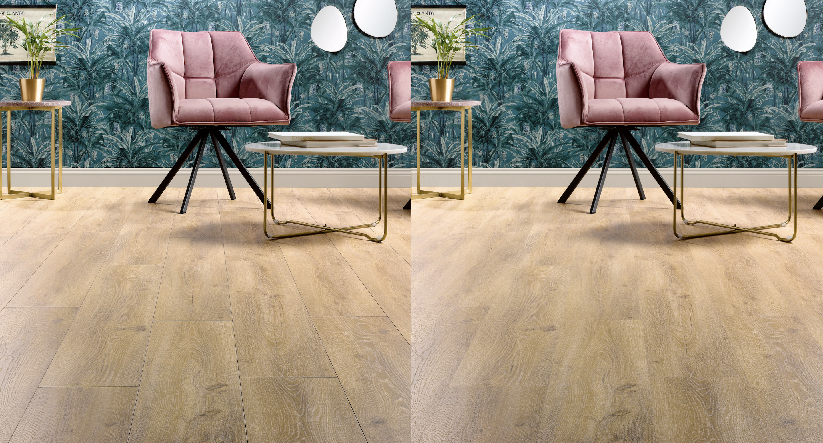 comparaison stratifié sans chanfrein / 4 chanfreins